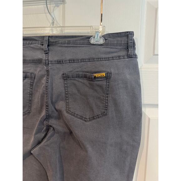 New IMAN Dark Gray Denim Bootcut Mid Rise Jeans – Size 18W - Picture 6 of 7